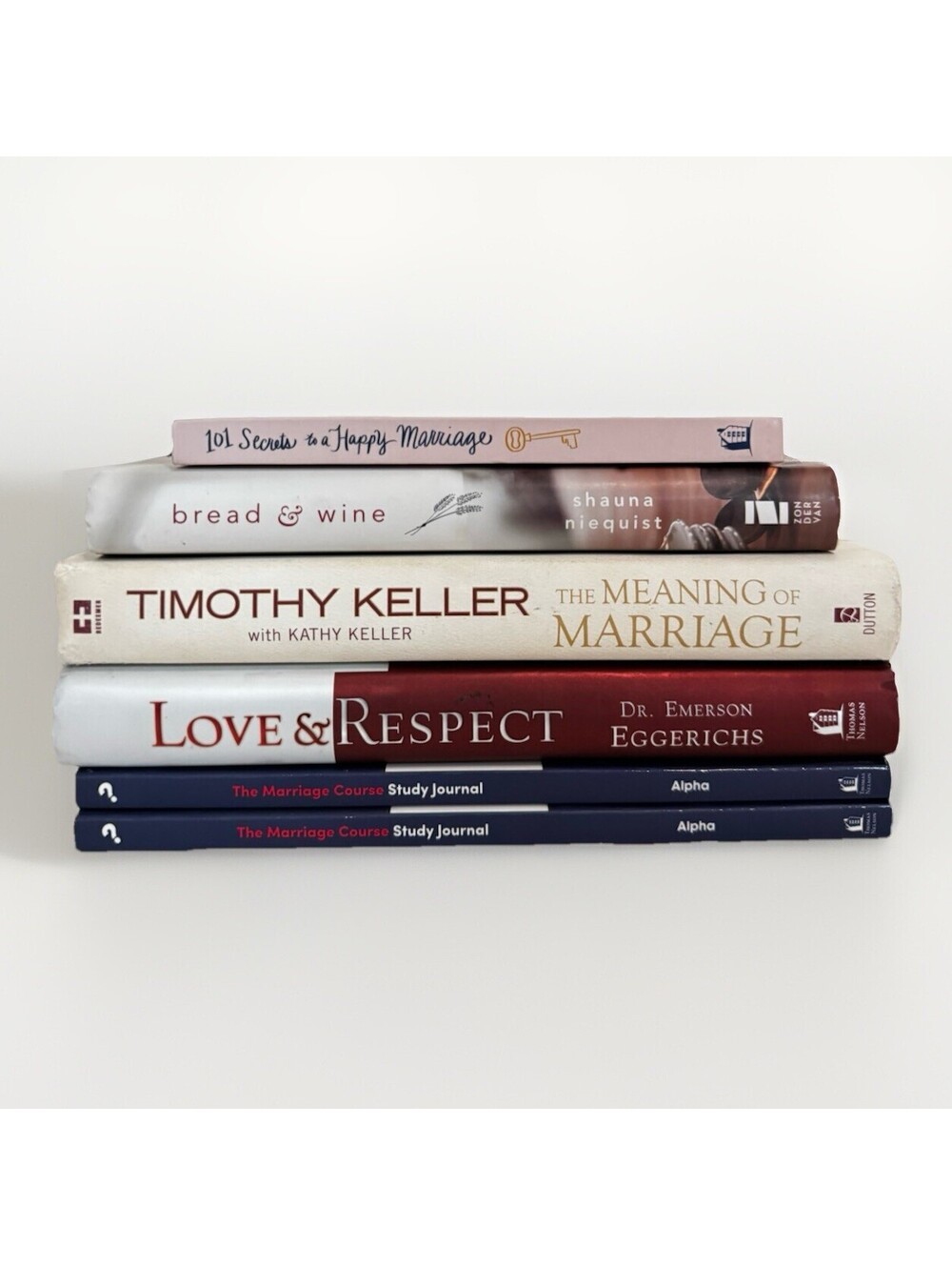 Marriage Books (Timothy Keller/Harry Harrison/Dr Emerson/Shauna Neiquist